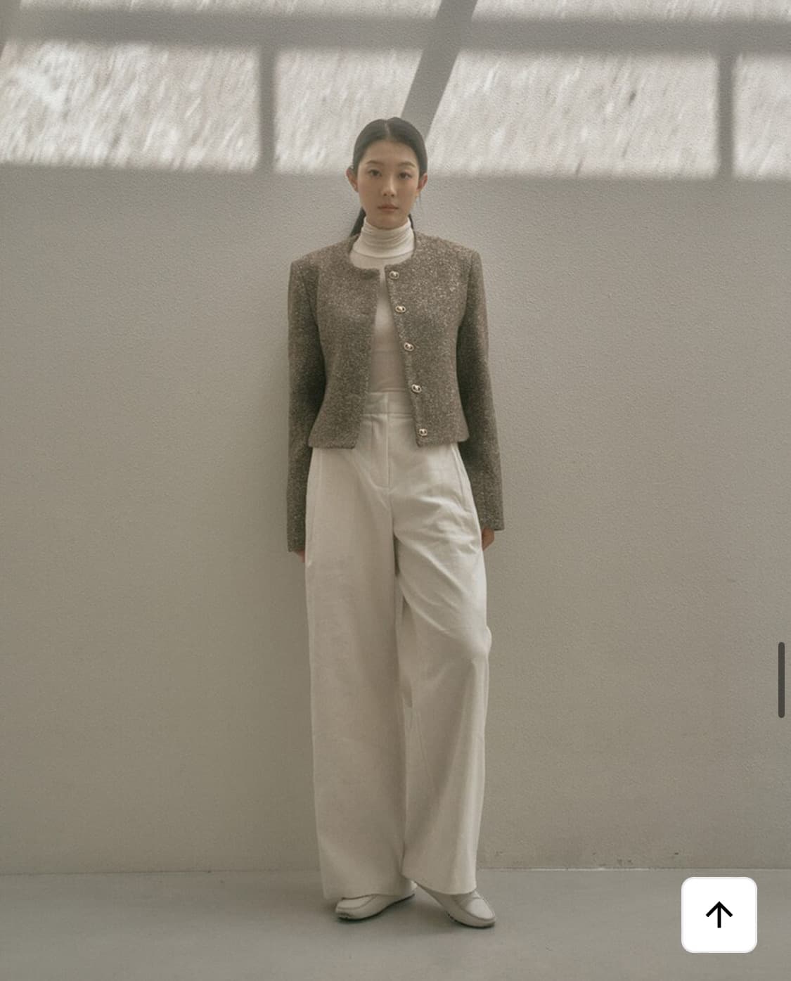 아르카익 home tweed jacket_brown M 상품이미지8