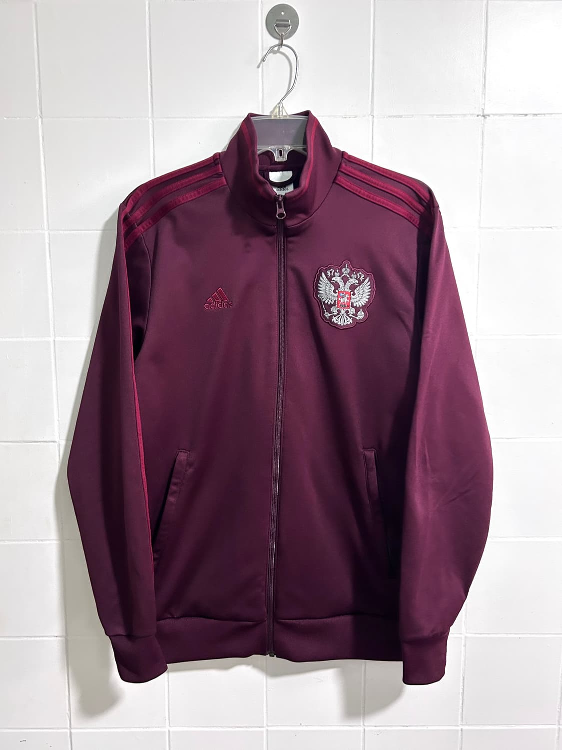 아디다스 러시아 트랙탑 져지 버건디 상품이미지1