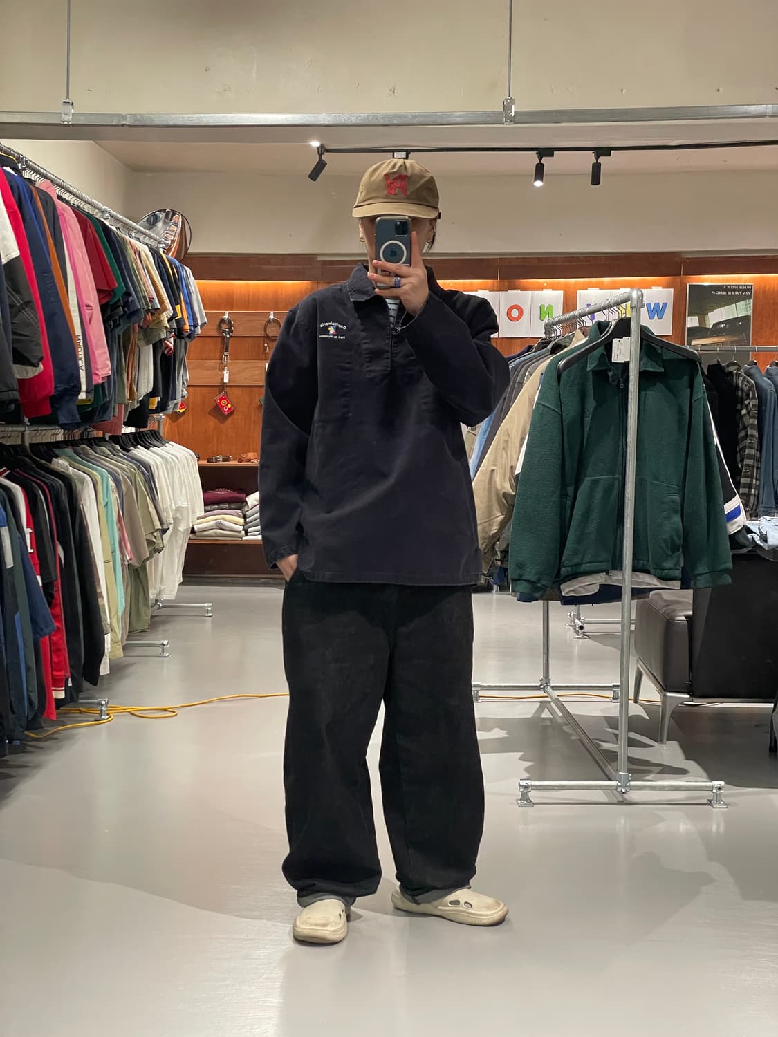 90's 프렌치 워크 아노락 자켓   상품이미지2