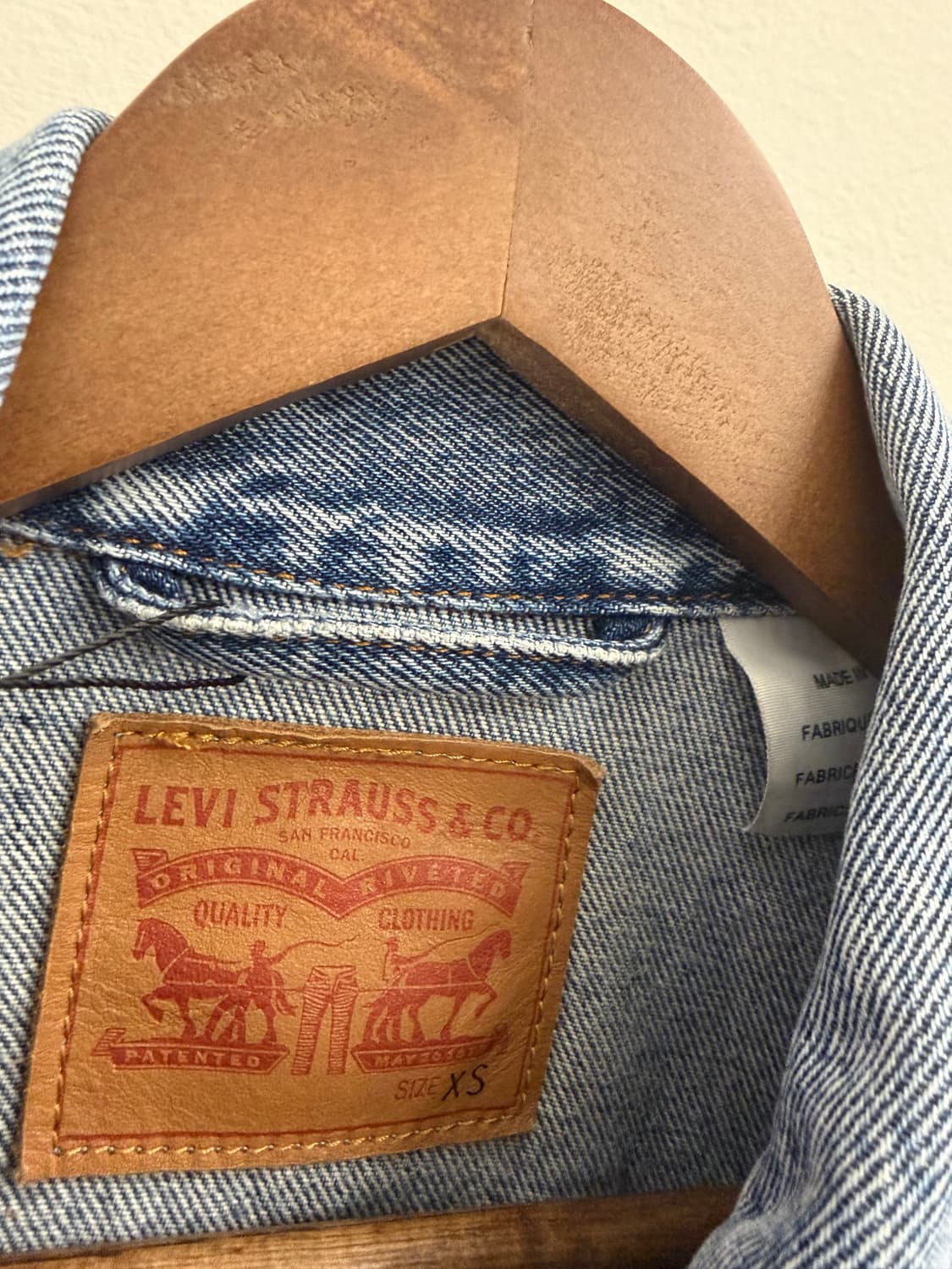 N297. 리바이스 데님자켓 청자켓 상품이미지3