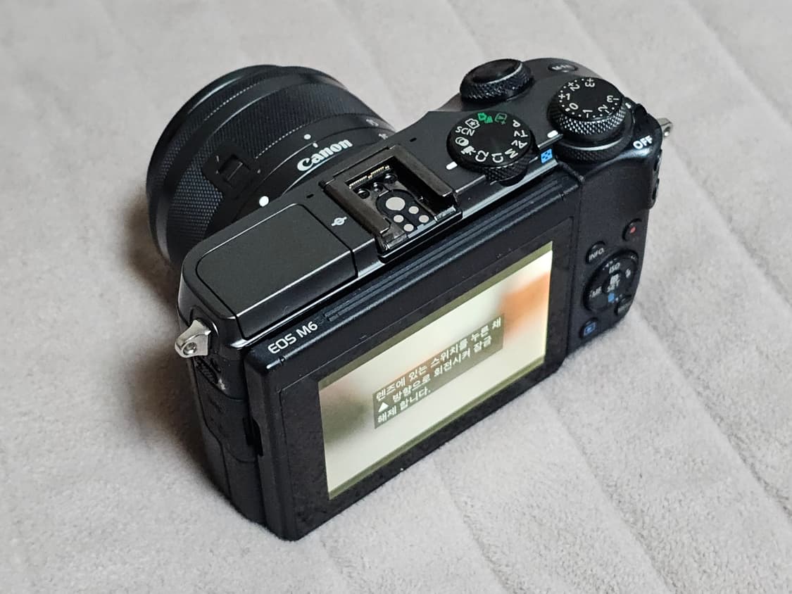 캐논 EOS M6 미러리스 카메라 상품이미지6