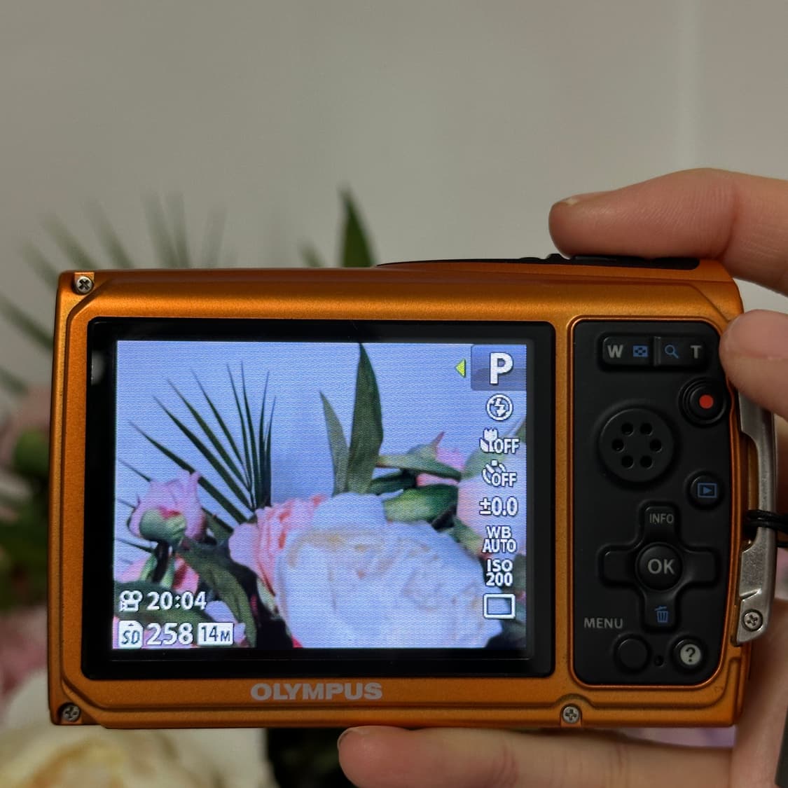 올림푸스 터프 Olympus Tough TG-310 🍊오렌지 빈티지디카 상품이미지7
