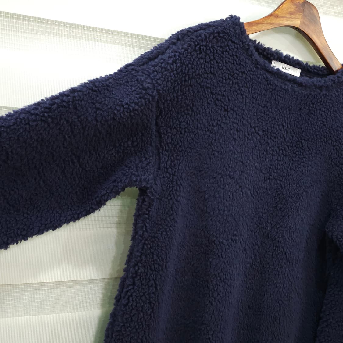 일본 IEDIT 후리스 맨투맨- 우먼M 상품이미지4