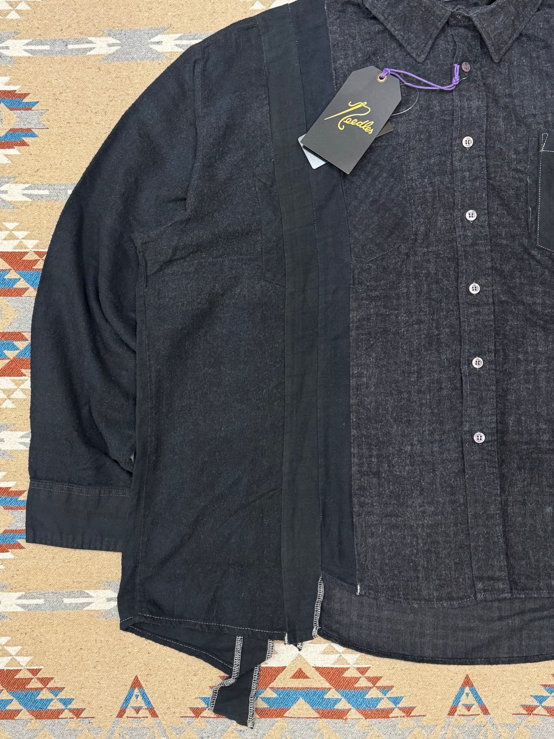 [OS] 니들스 x 브레스 리빌드 7컷 와이드 후드 셔츠  상품이미지4