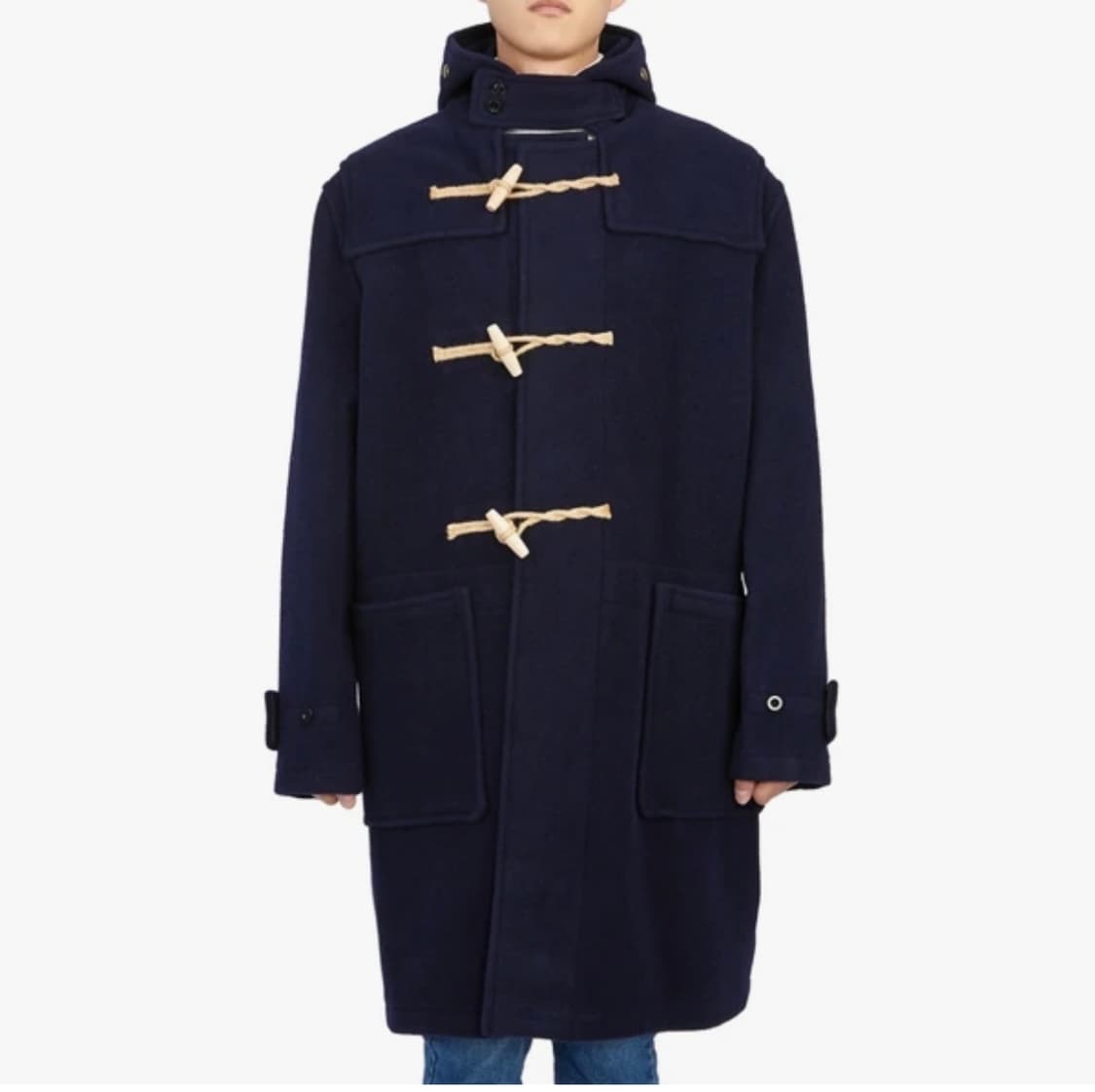 [새상품] 글로버올 몬티 네이비 더플코트 S사이즈 상품이미지1