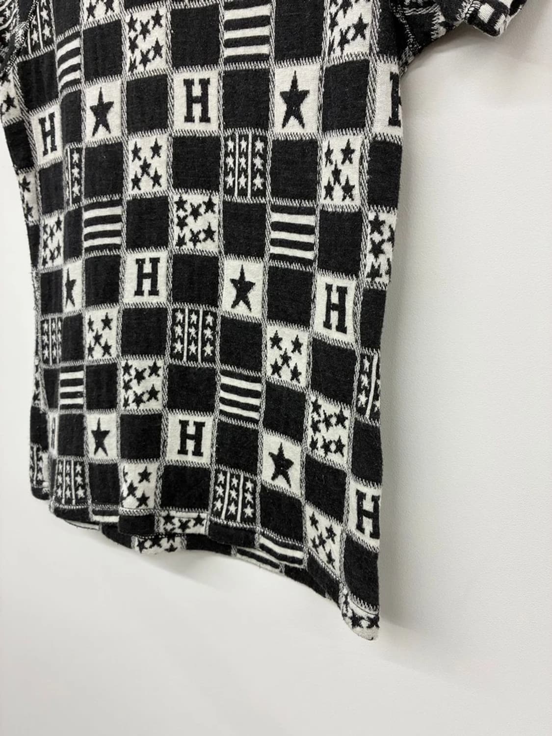 히스테릭글래머 90‘s 스타 태리 반팔 니트 PN9761 상품이미지3