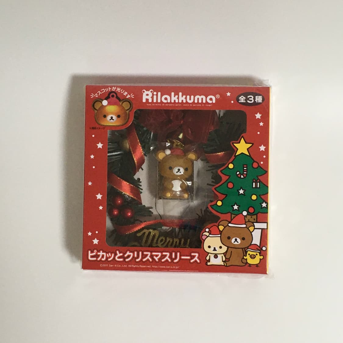 고전 리락쿠마 크리스마스 리스 상품이미지5