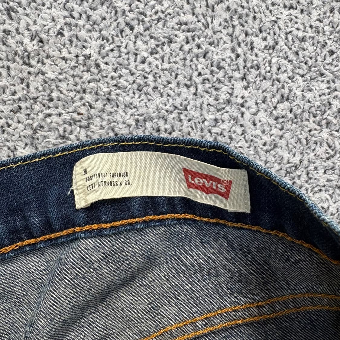 W30 리바이스 진청 데님 청바지 0427J 상품이미지4