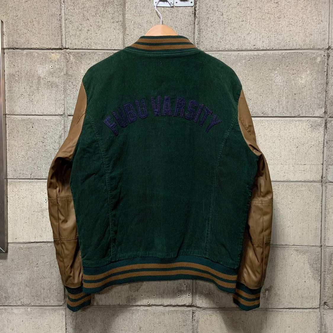 FUBU 후부 00s 코듀로이 바시티 자켓 XL 상품이미지3
