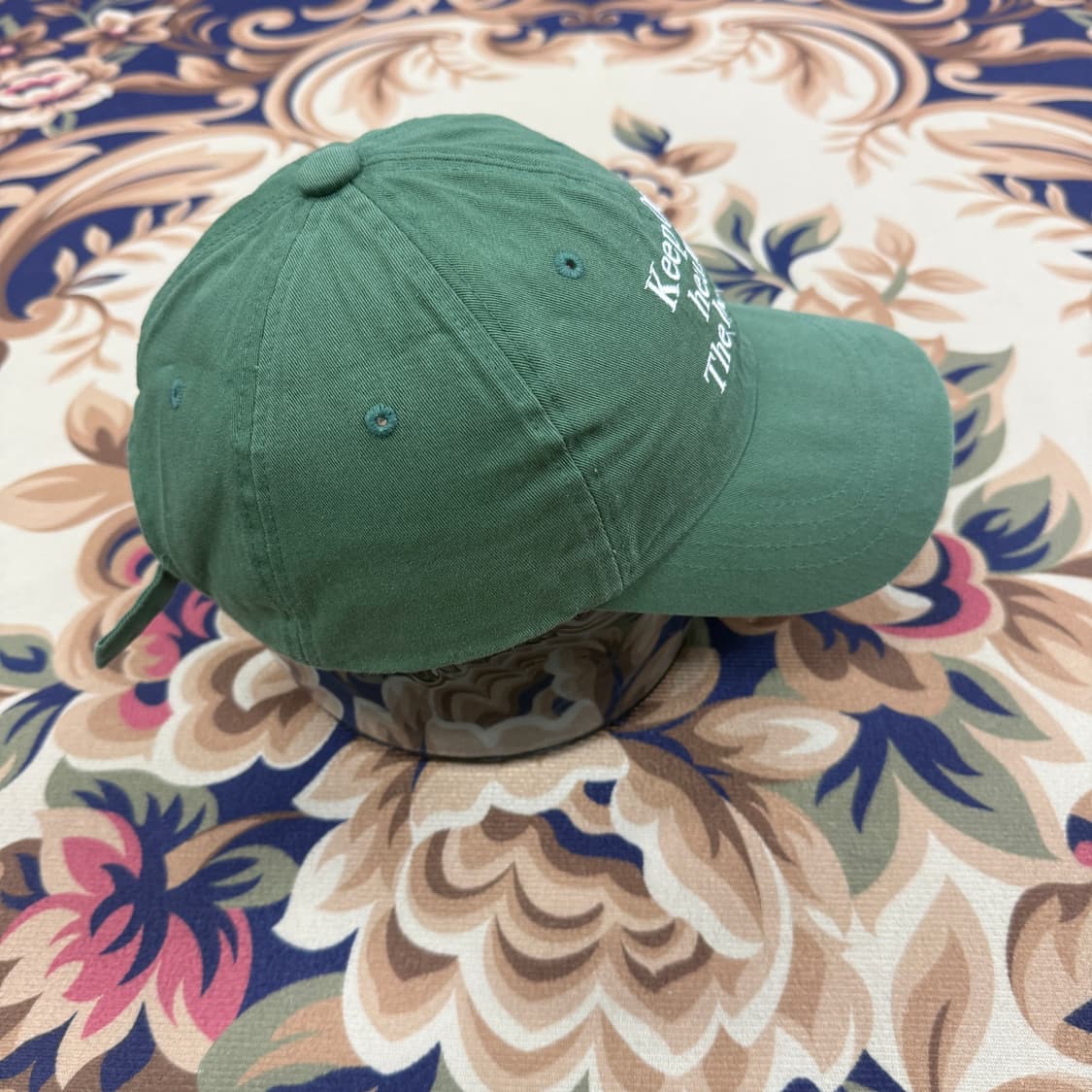 밀로 아카이브 millo 레터링 볼캡(그린) 상품이미지4