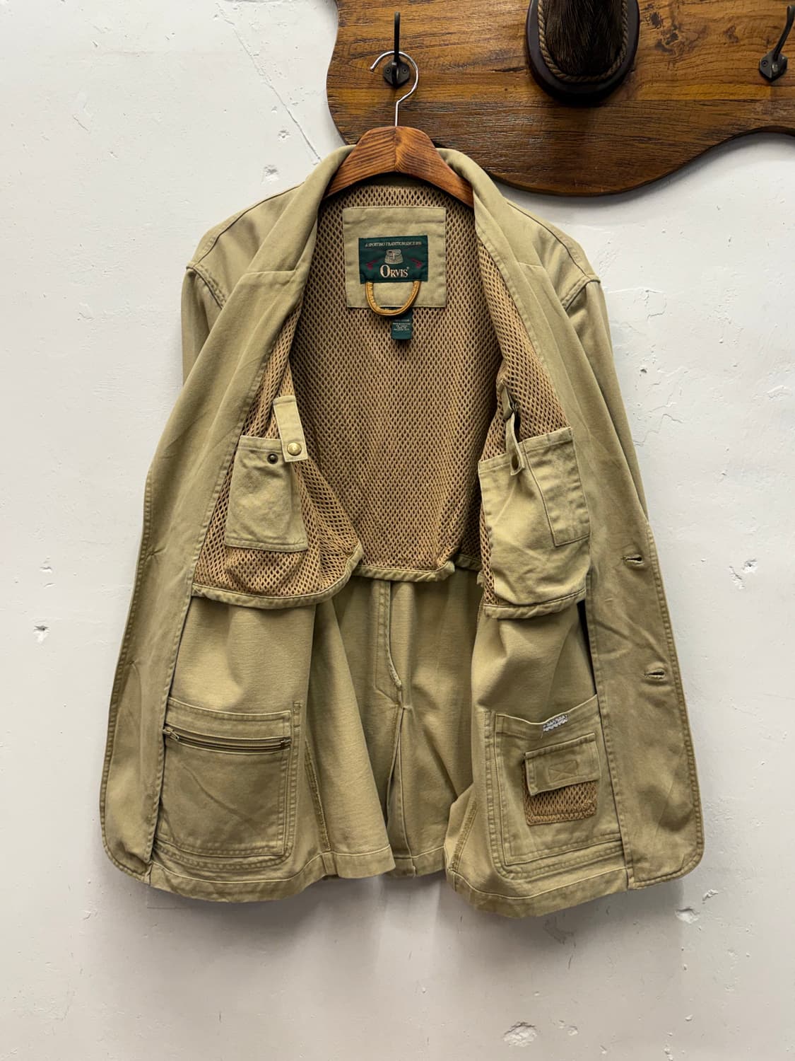 XL) Orvis Cotton Hunting Jacket 상품이미지6
