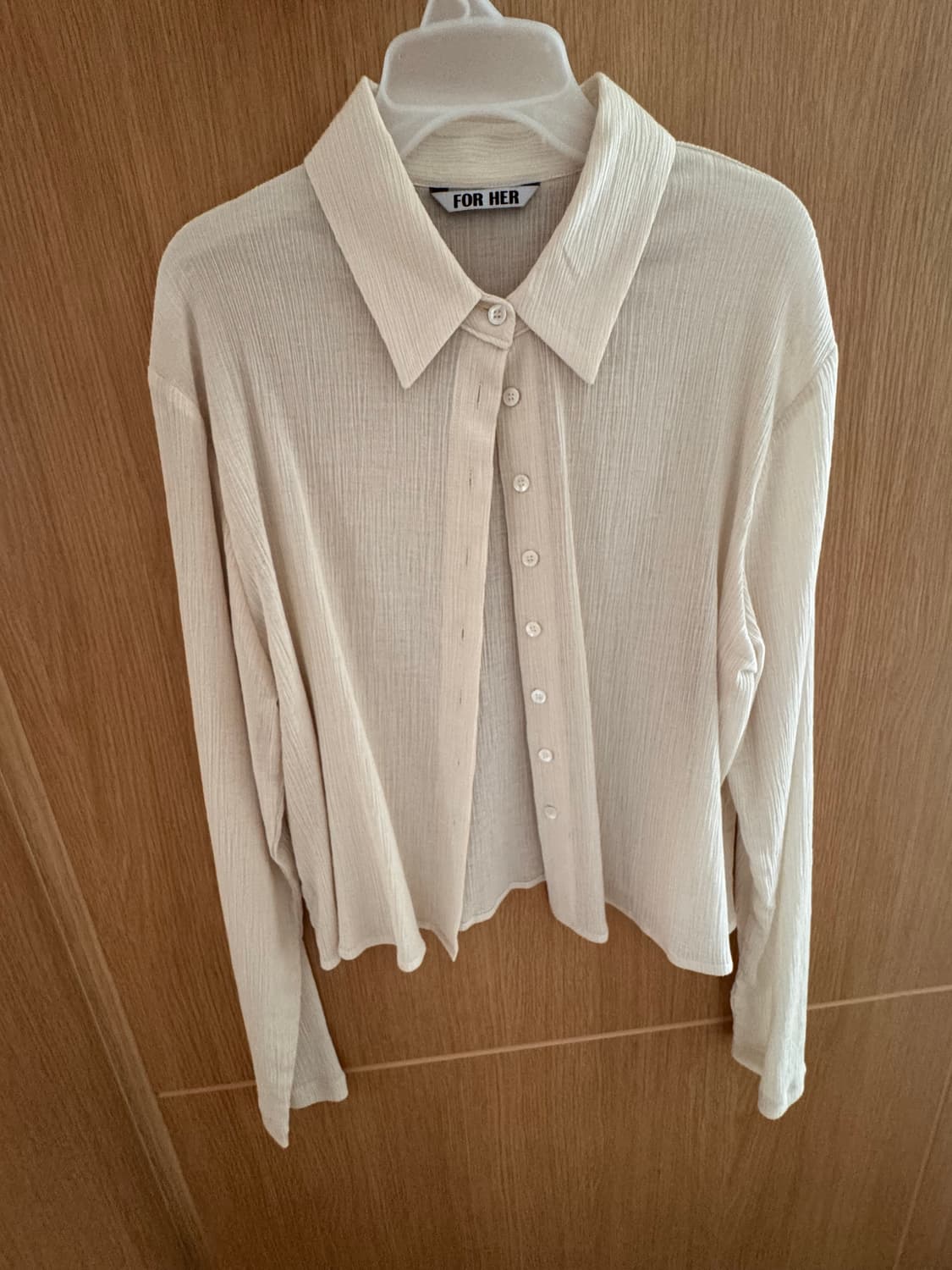 샵포허 for her 플리츠 셔츠 상품이미지3