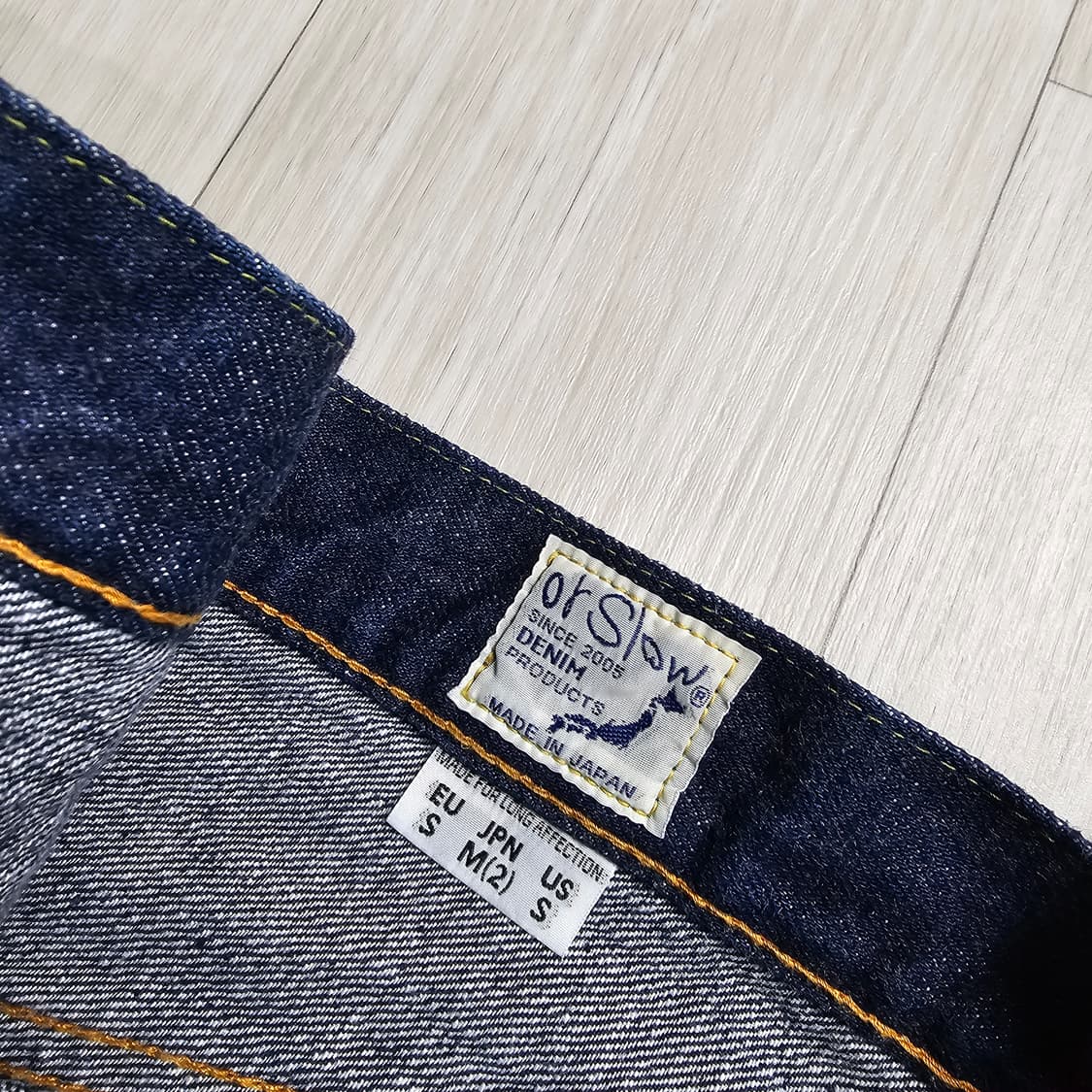 오어슬로우 107 1year 데님팬츠 M 상품이미지6