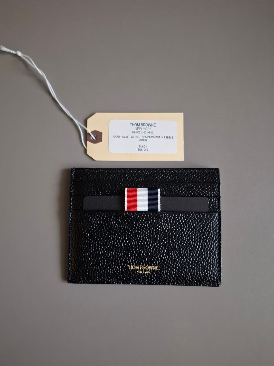 톰브라운 페블 그레인 카드지갑 새상품 상품이미지2