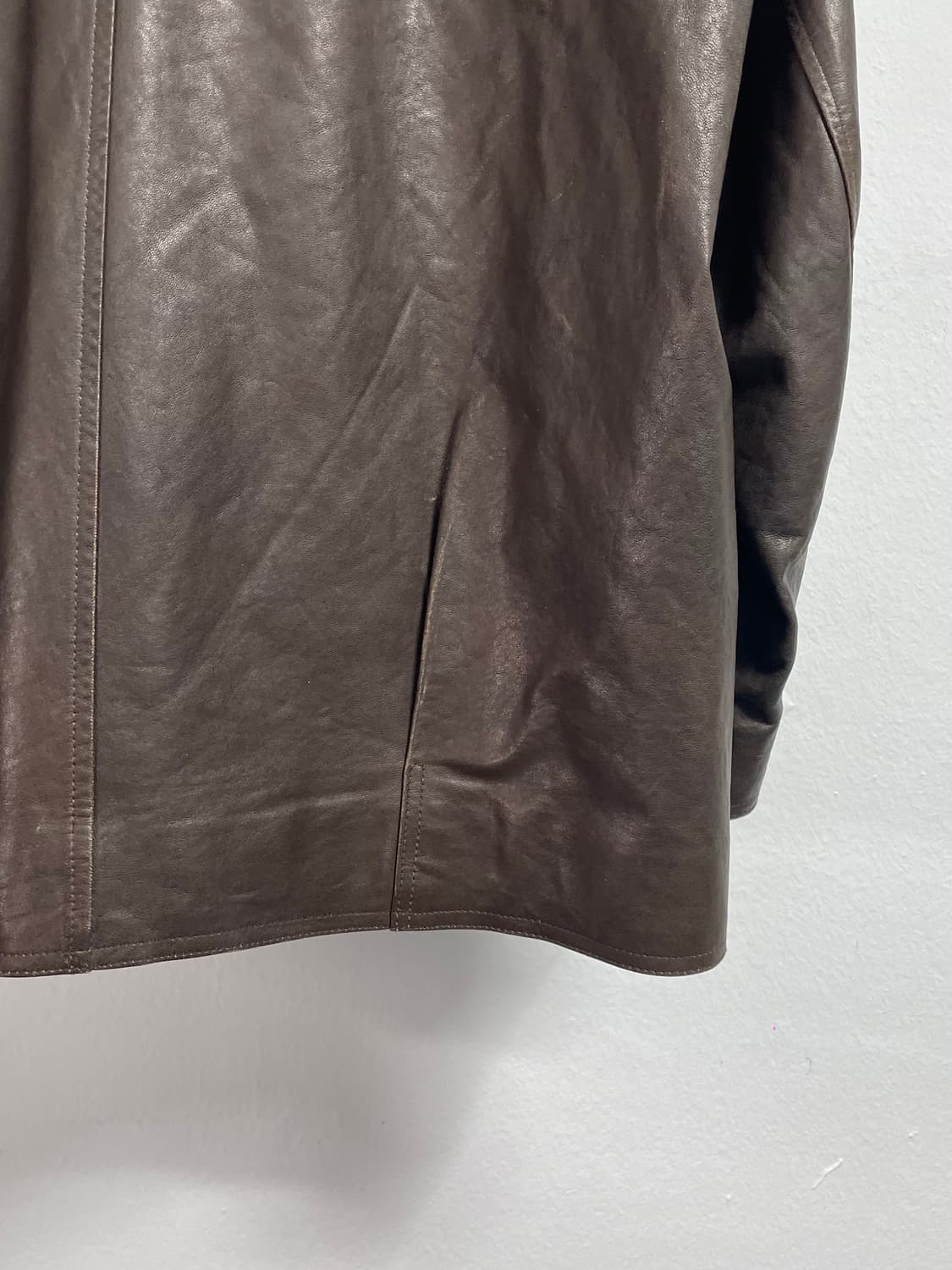 포터리 우먼스 램스킨 레더 오바사이즈드 자켓 (on.369) 상품이미지6