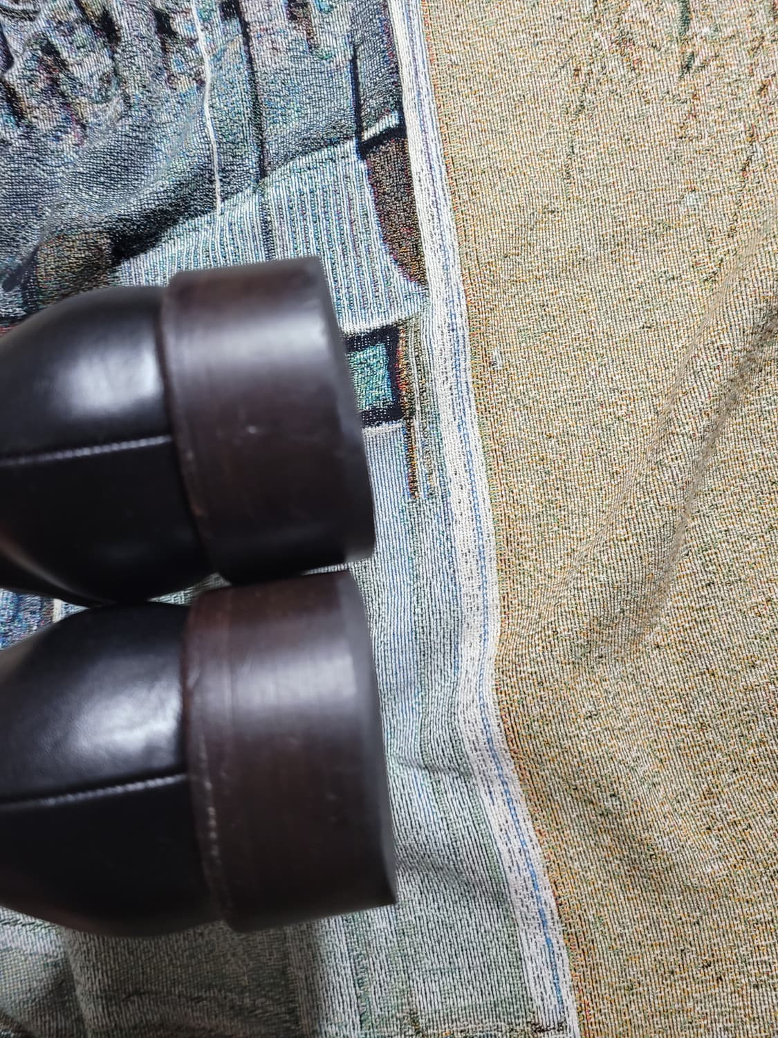 알프레도 바니스터 블랙 레더 더비슈즈 상품이미지6