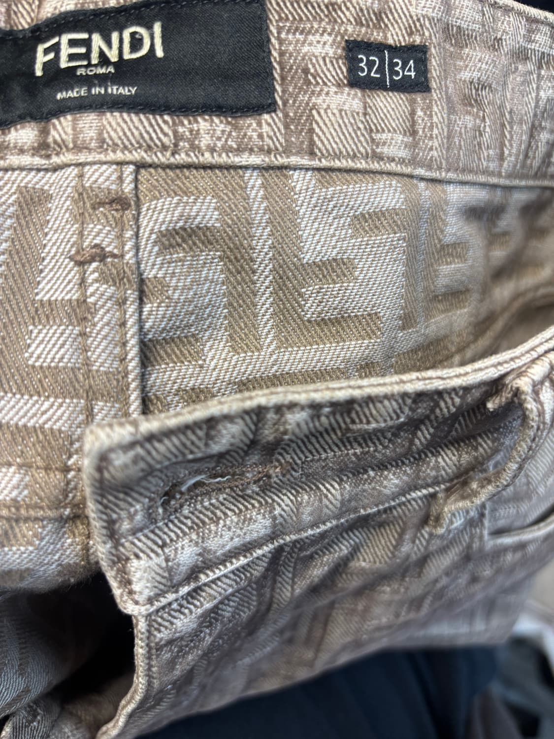 펜디 데님 자켓 50 셋업 상품이미지7