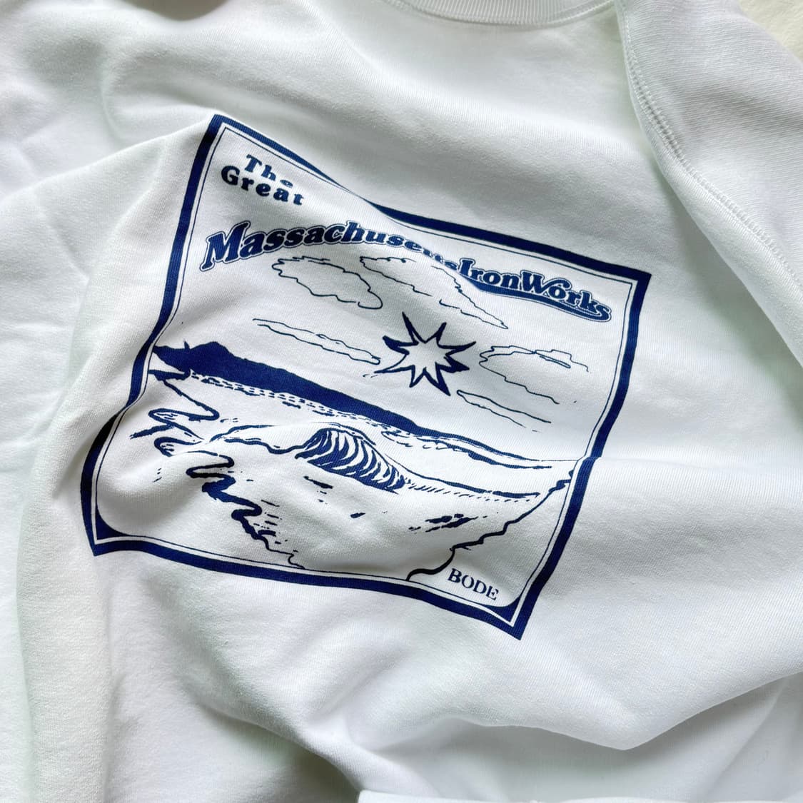 [L] Bode 보디 아이언워크 맨투맨 상품이미지2