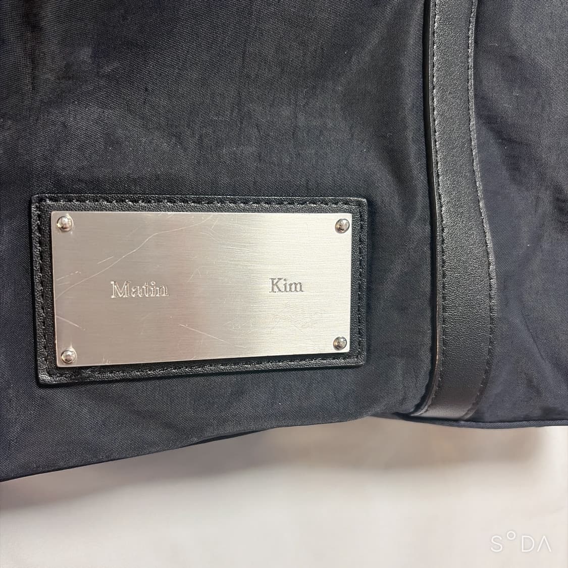 마뗑킴 나일론 숄더백 블랙 상품이미지2