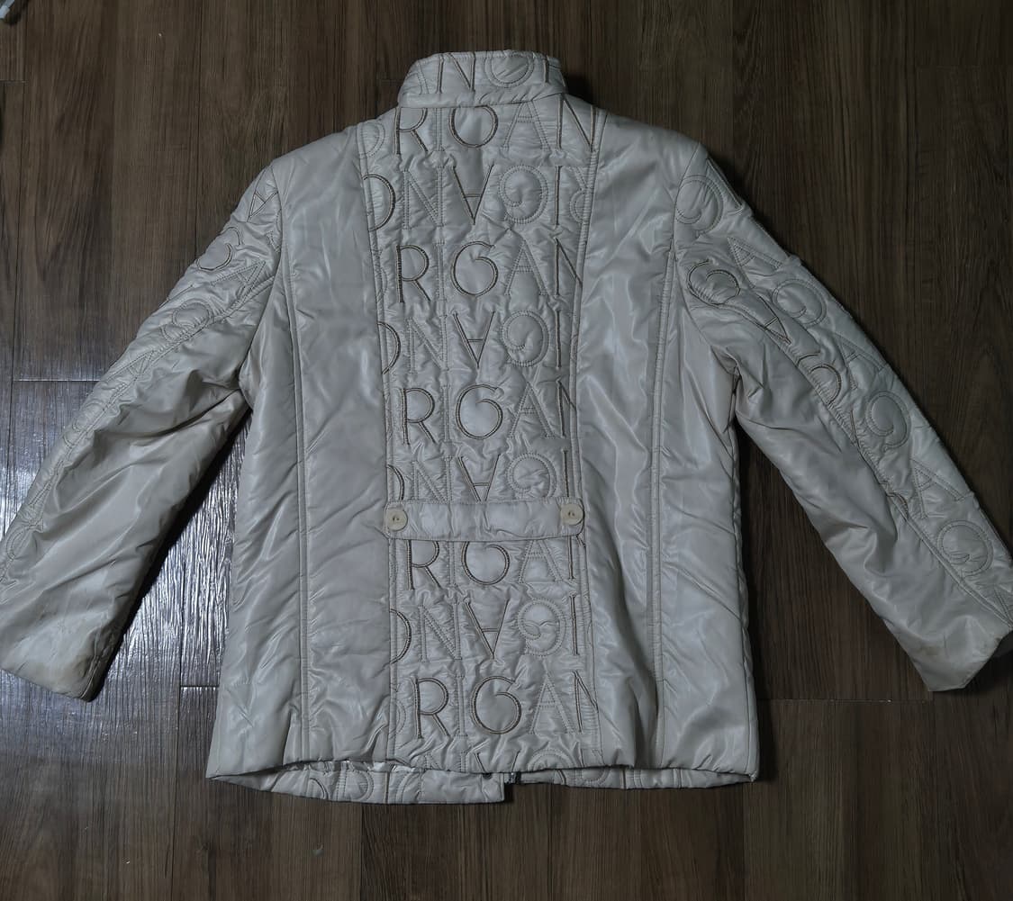 ladies fashion Japanese vintage 폴리 자수 패딩 상품이미지4