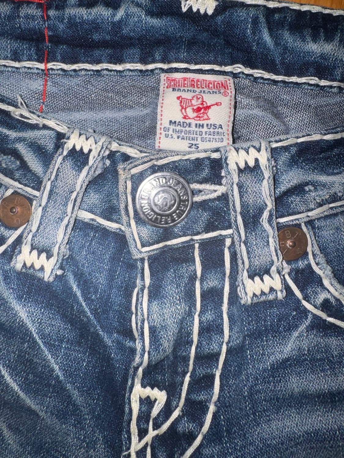 착샷o 트루릴리젼 로우라이즈 부츠컷 상품이미지2