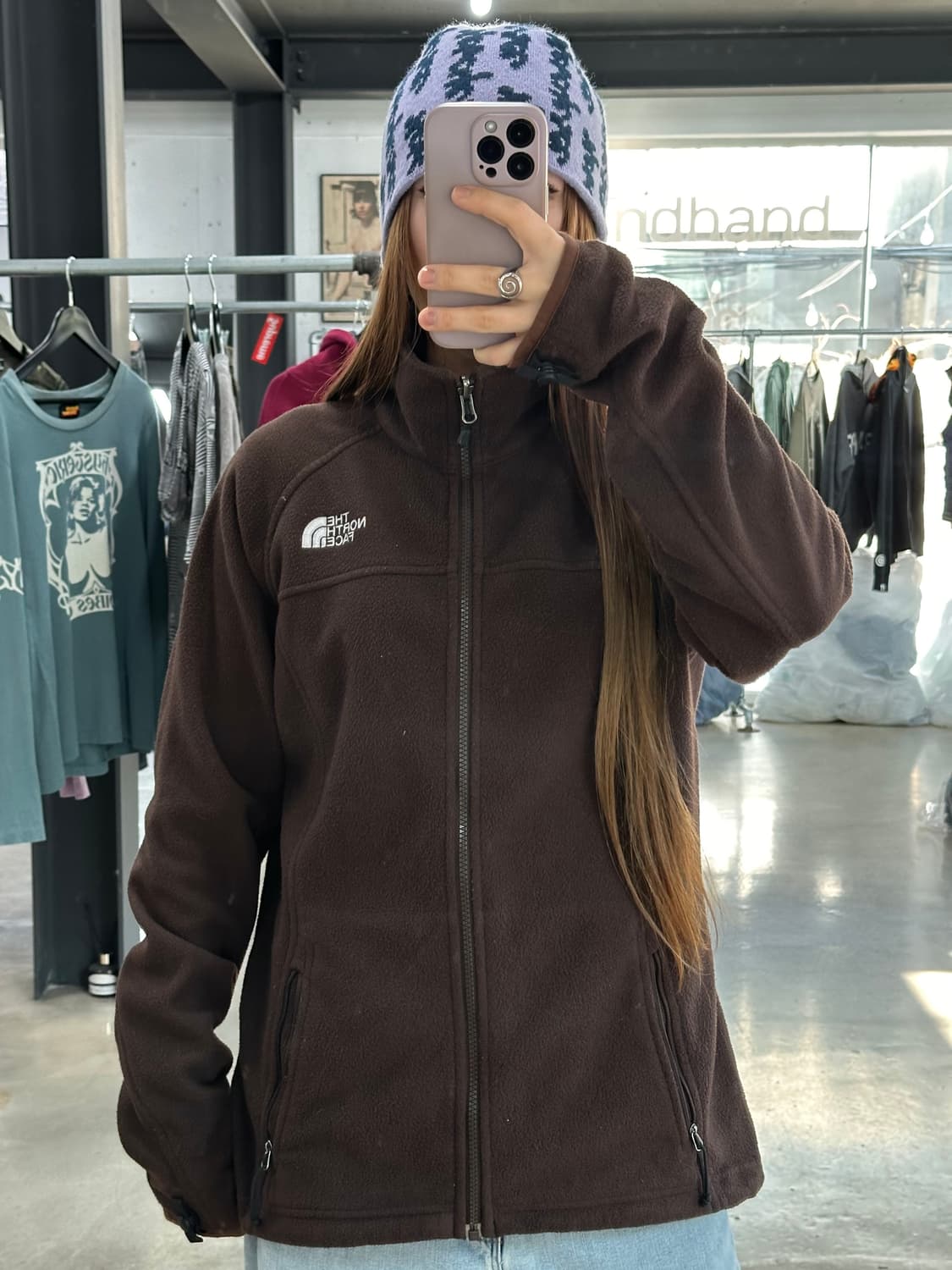 노스페이스 초코 플리스자켓 상품이미지1