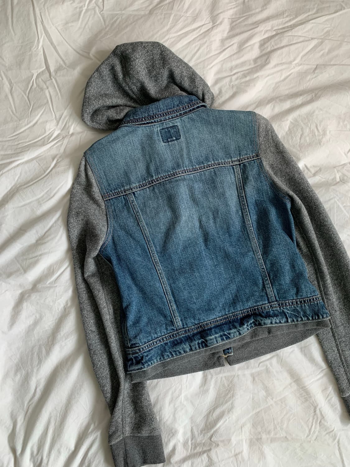 AMERICAN EAGLE 후디 레이어드 청자켓 상품이미지5