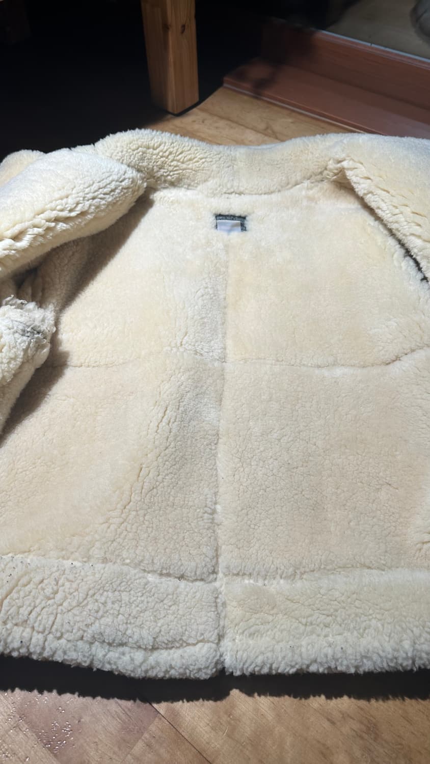 USA AVIREX 아비렉스 B-3 무스탕 상품이미지7