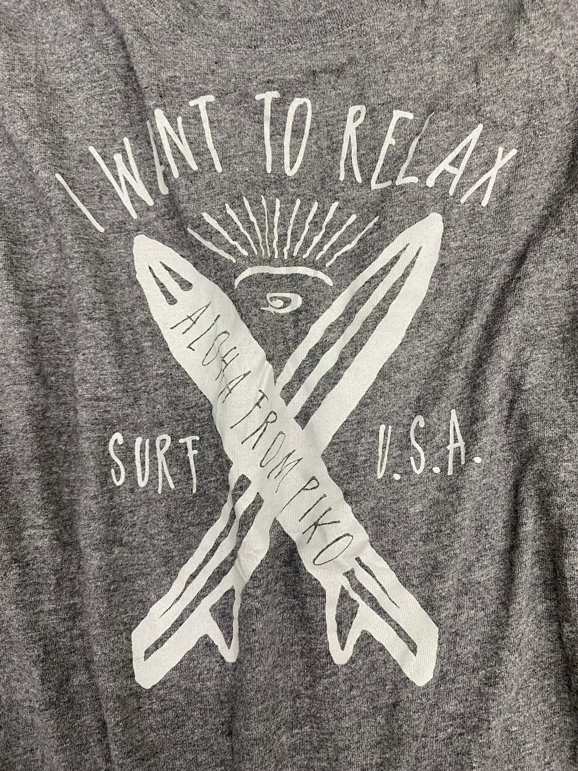 Y2K Print Grey Sleeve 상품이미지4