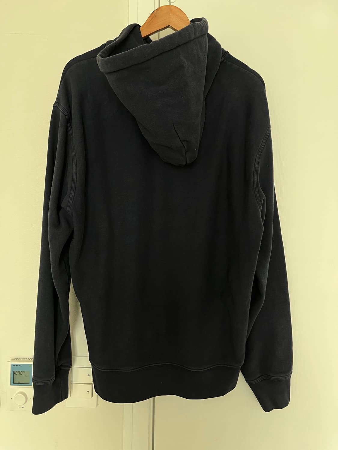 스투시 네이비 후드 L사이즈 상품이미지2