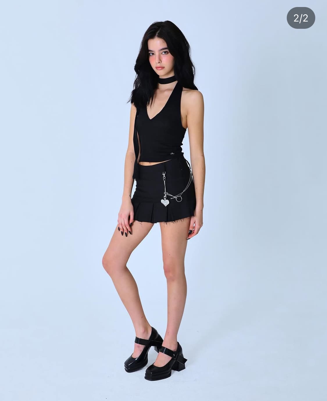 Sio mini skirt black 상품이미지1