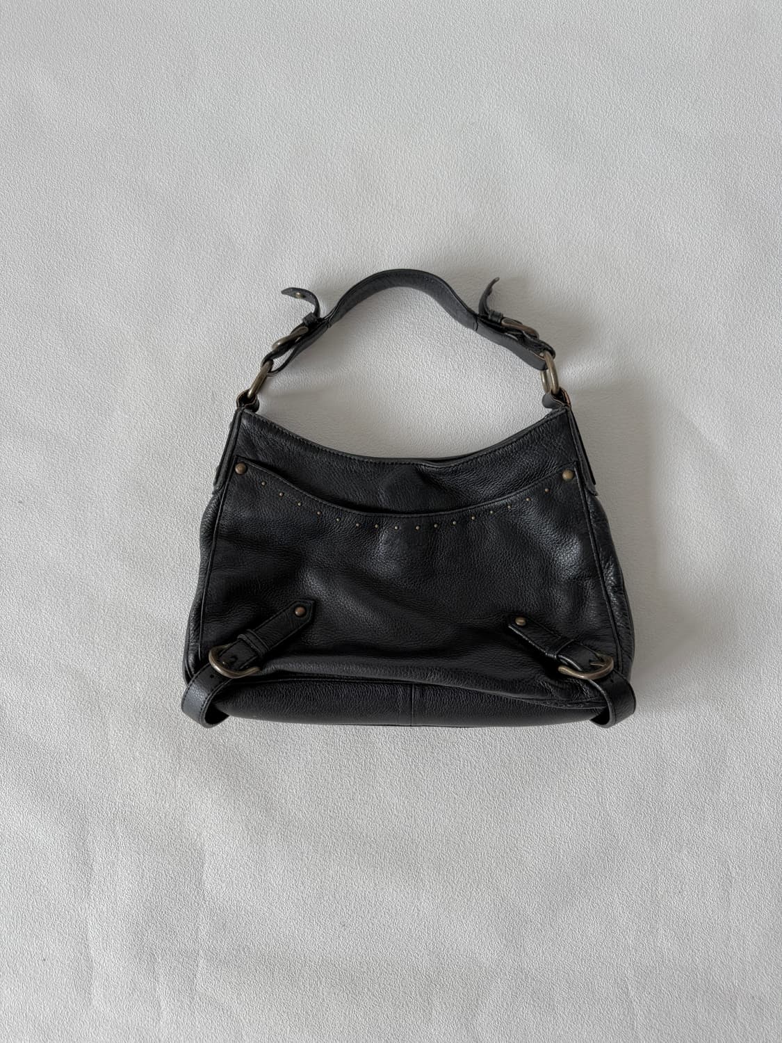 Pre owned 레더 숄더백 상품이미지1