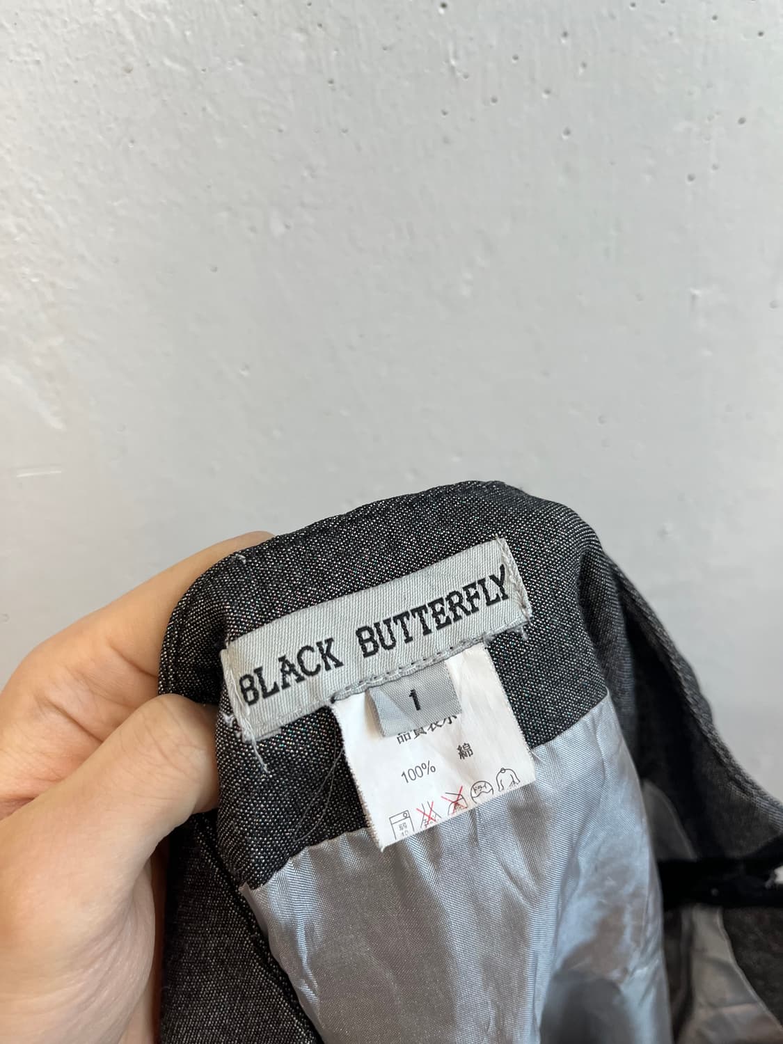 BLACK BUTTERFLY 레이스 스커트 치마  상품이미지4