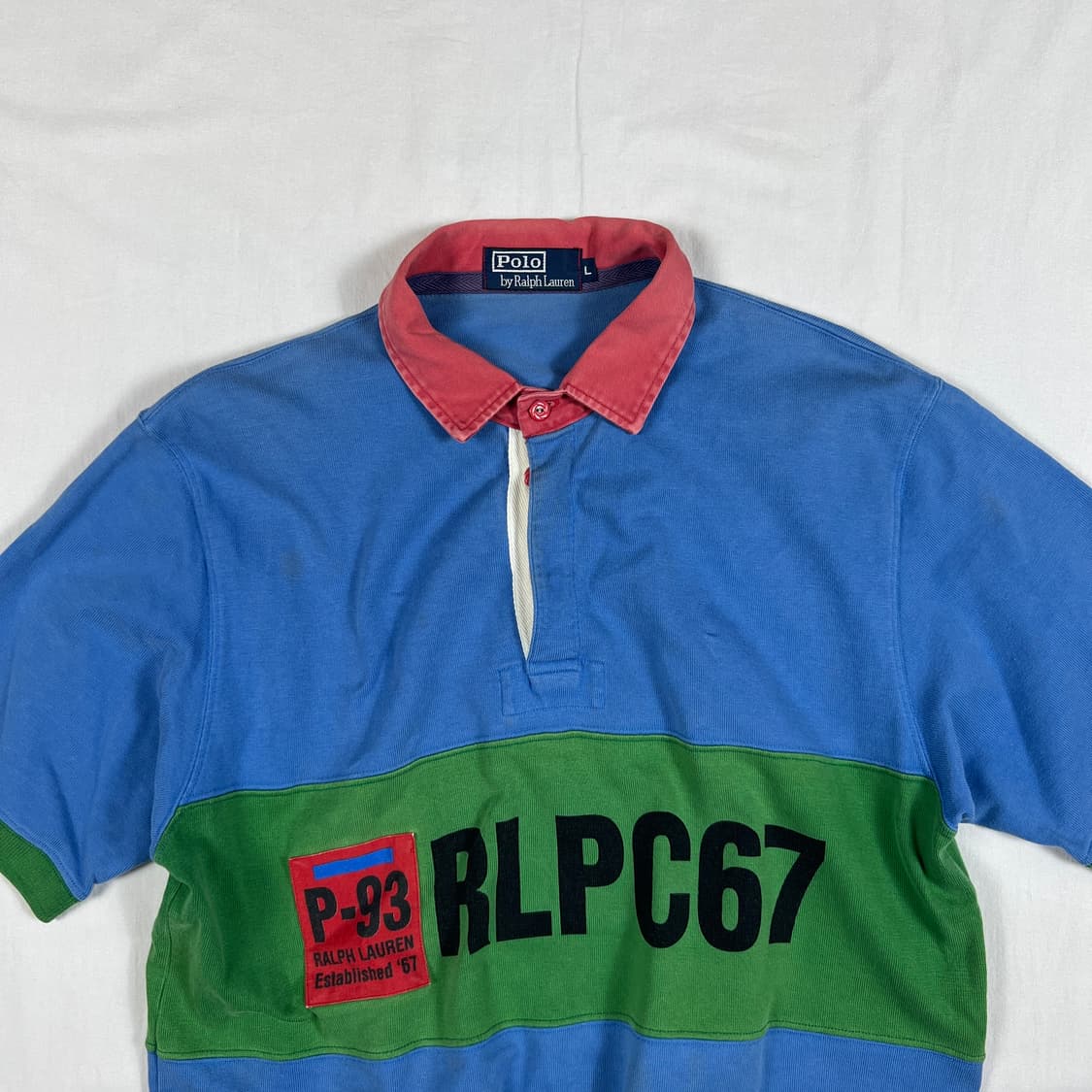 90s 폴로랄프로렌 p93 rlpc 반팔카라티 상품이미지2