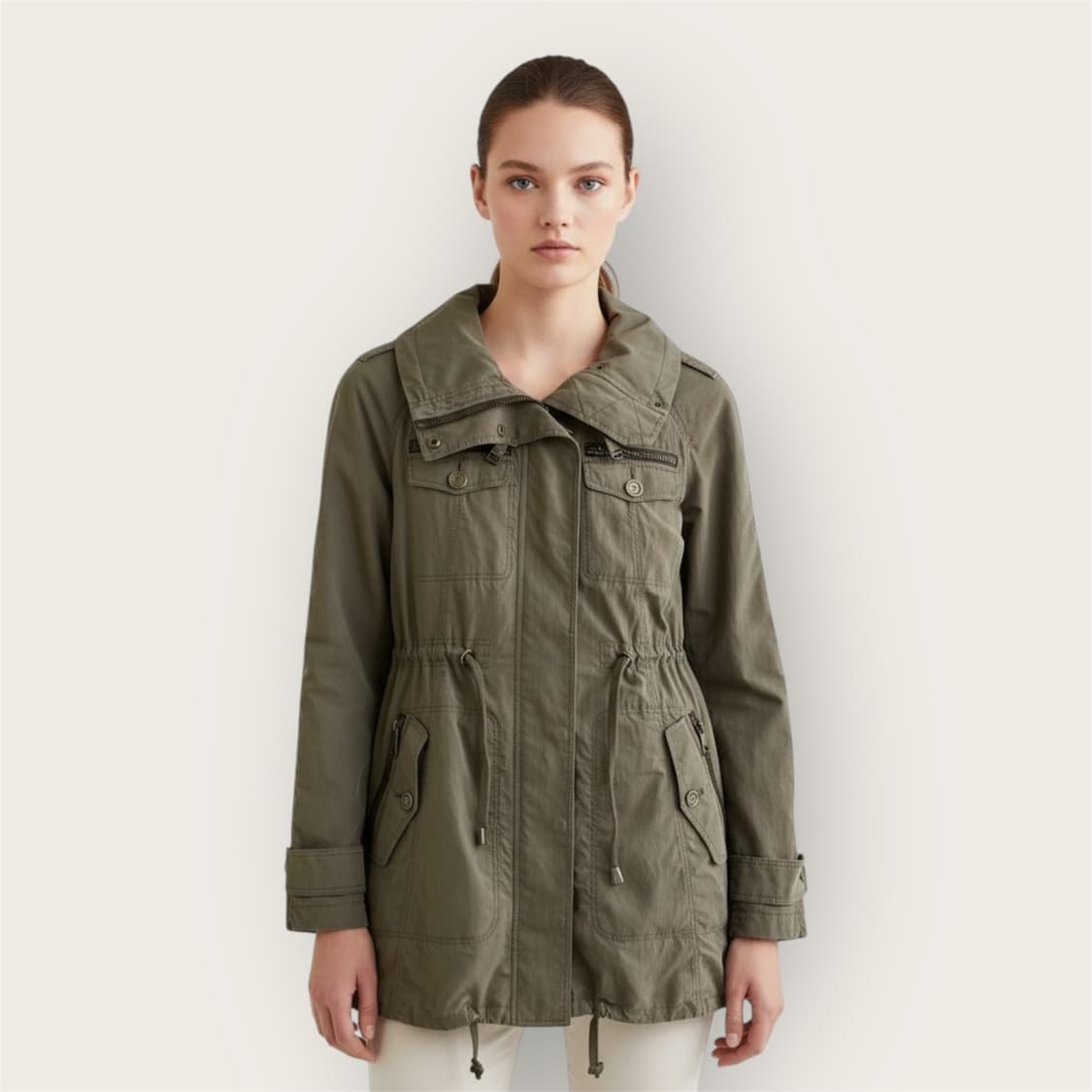 .UK8/ 버버리 4-Pocket 야상 트렌치코트 자켓 상품이미지1