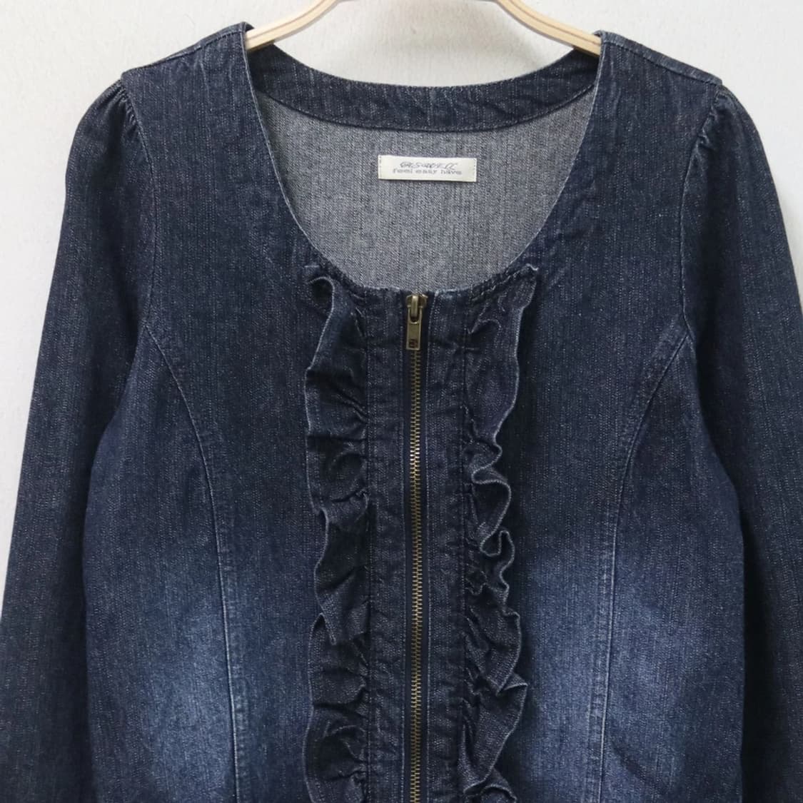 FEEL EASY HAVE 프릴 데님 자켓 67464 상품이미지3