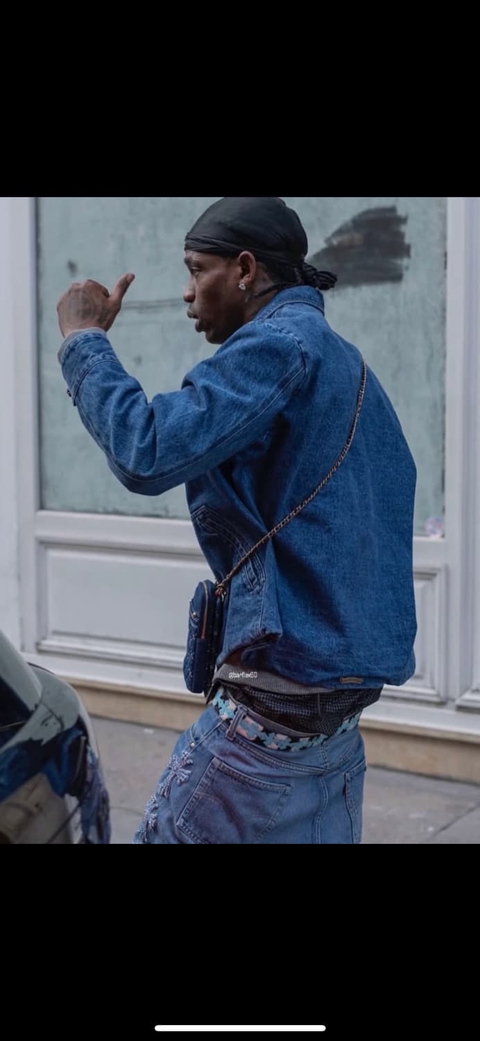 크롬하츠 스트리트 미트 데님 자켓 M 상품이미지1