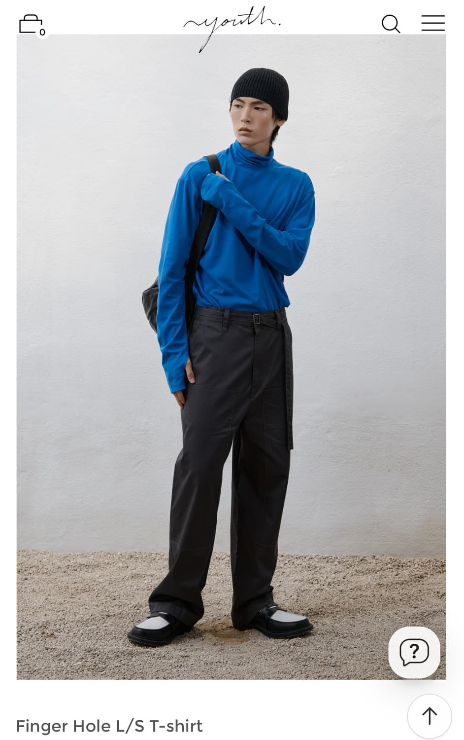유스 youth Finger Hole L/S T-shirt 상품이미지1