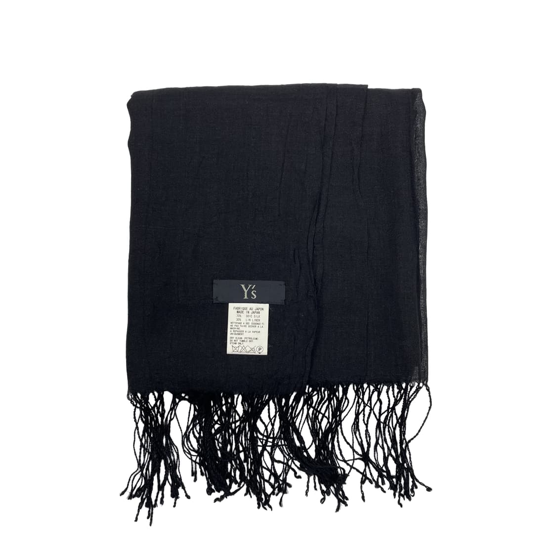 요지 야마모토 와이즈 실크 머플러  상품이미지3