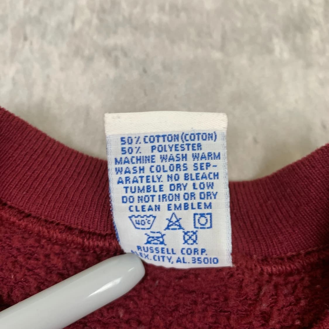90s 러셀 애슬레틱 빈티지 레드 맨투맨 상품이미지3