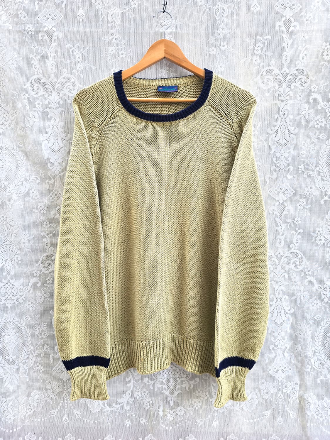 90s 아일랜드 핸드메이드 피셔맨 니트 상품이미지1