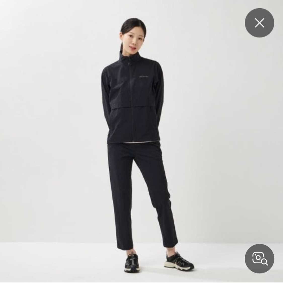 컬럼비아 여성 옴니프리즈 아이스 자켓 바람막이 M 상품이미지2