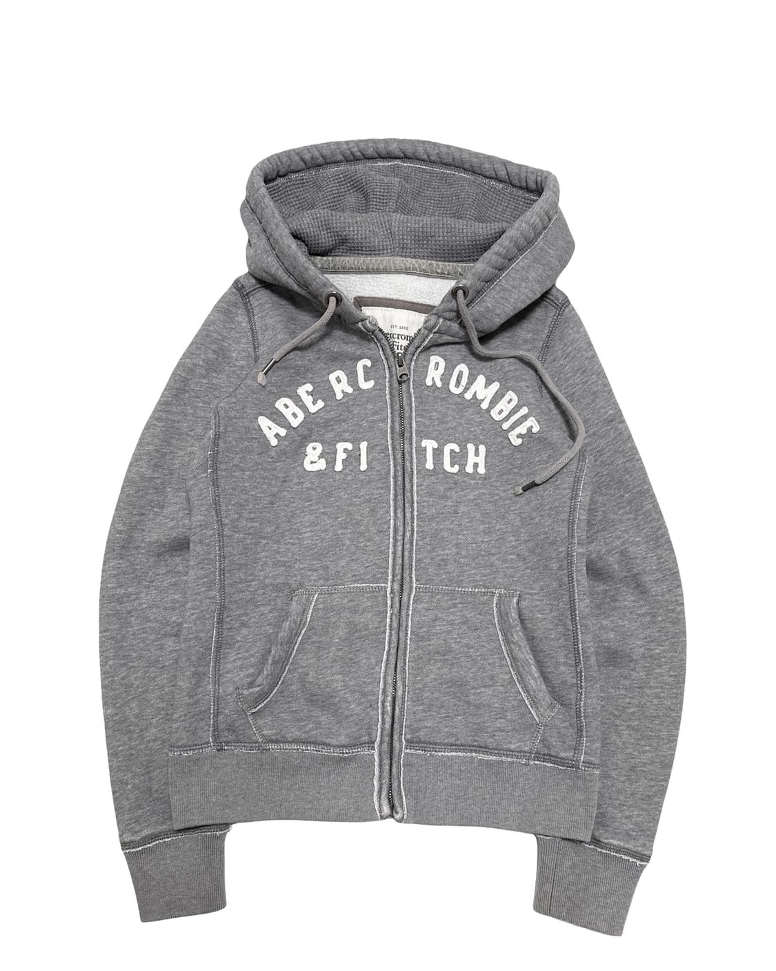아베크롬비 딱붙 회색 후드집업 상품이미지1