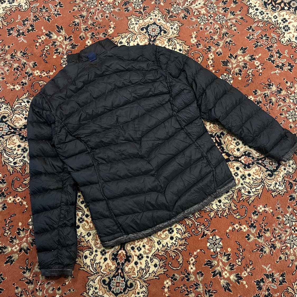 몽벨 경량패딩 실버 (L) 구스다운 상품이미지7