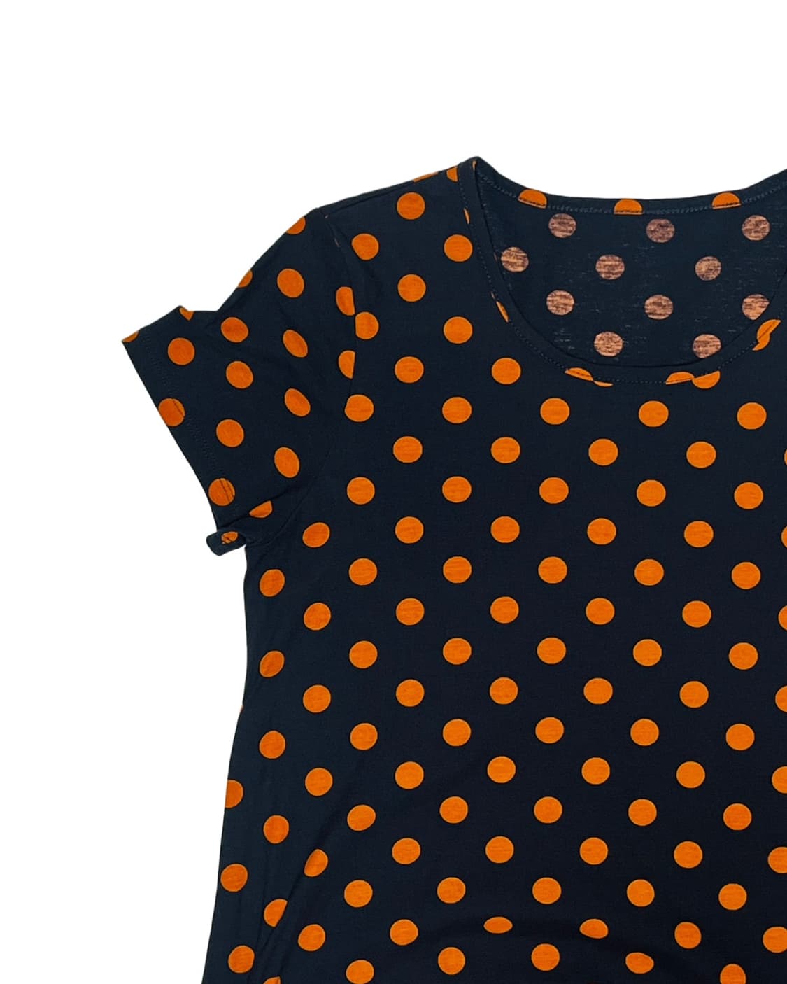 Orange dots balloon top 상품이미지2