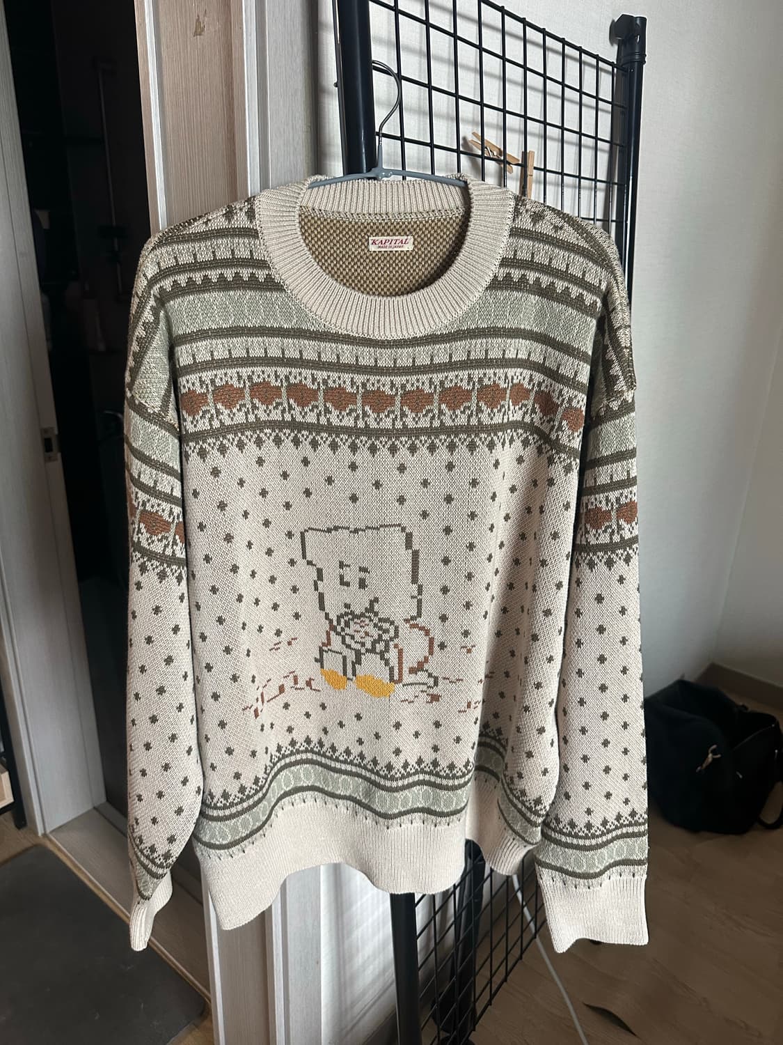 캐피탈 페어아일 크루 니트 팝니다 상품이미지2