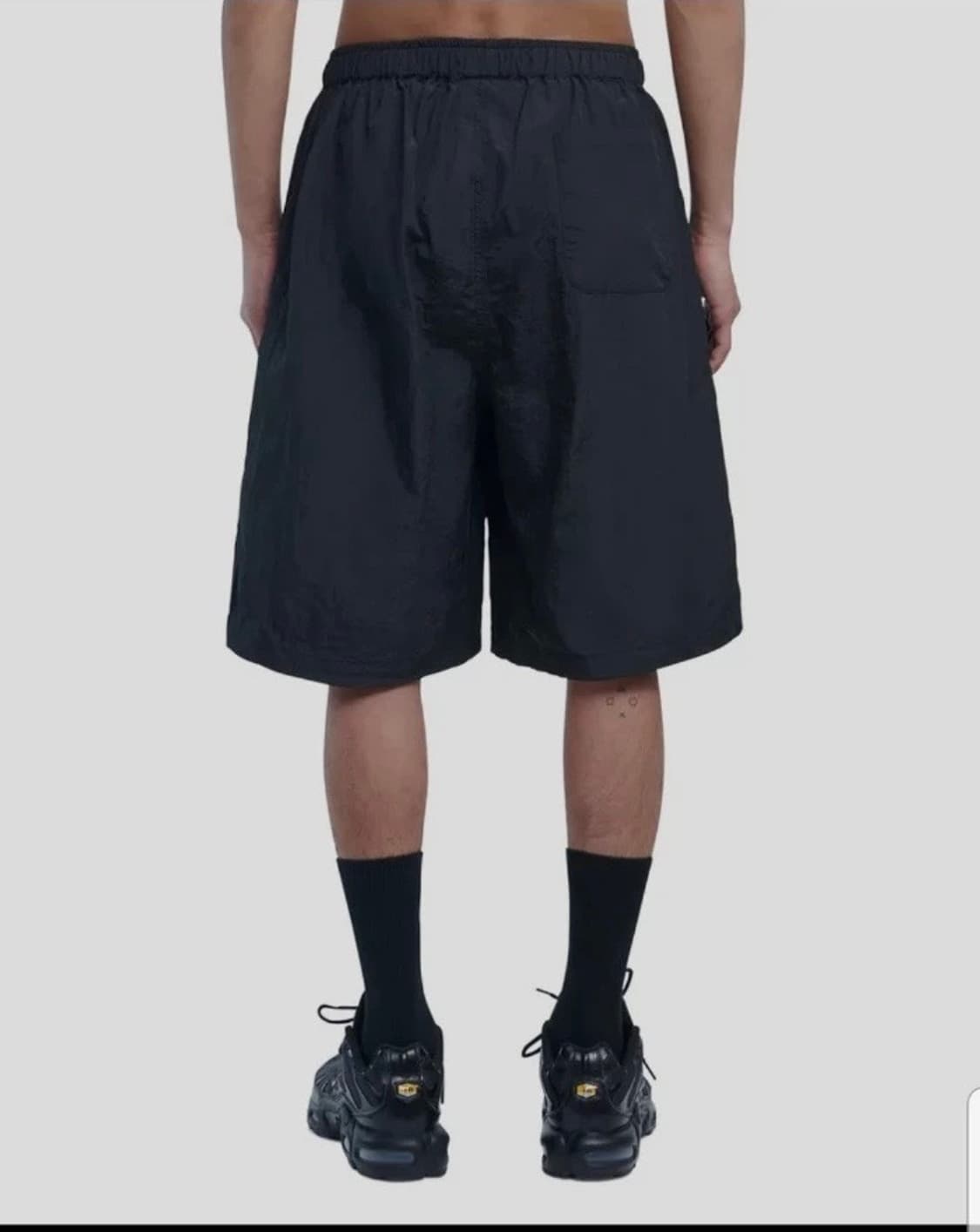 노매뉴얼 나일론 쇼츠 팬츠 블랙 L 상품이미지4