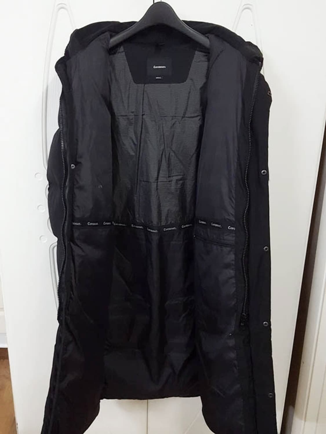 커버낫 여성 롱패딩 블랙 S 상품이미지5