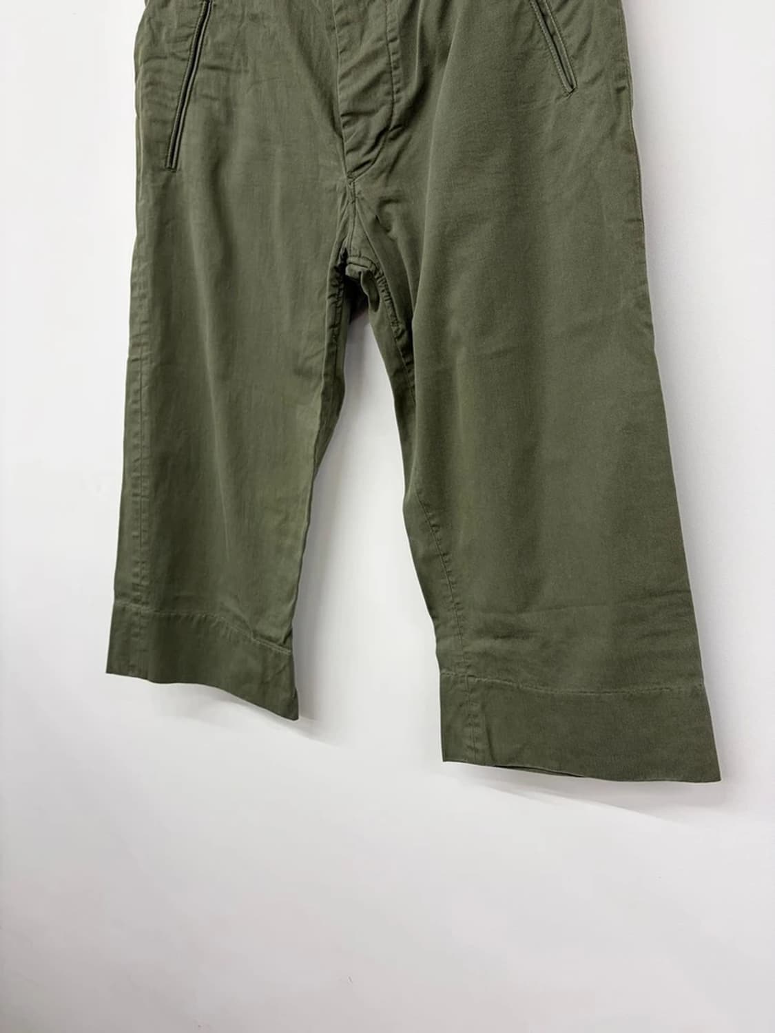 Selected 00's 7부 크롭 퍼티그 팬츠 PN9737 상품이미지4