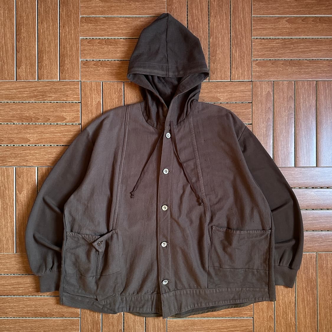 Arte povera military mix hoodie jacket 상품이미지1